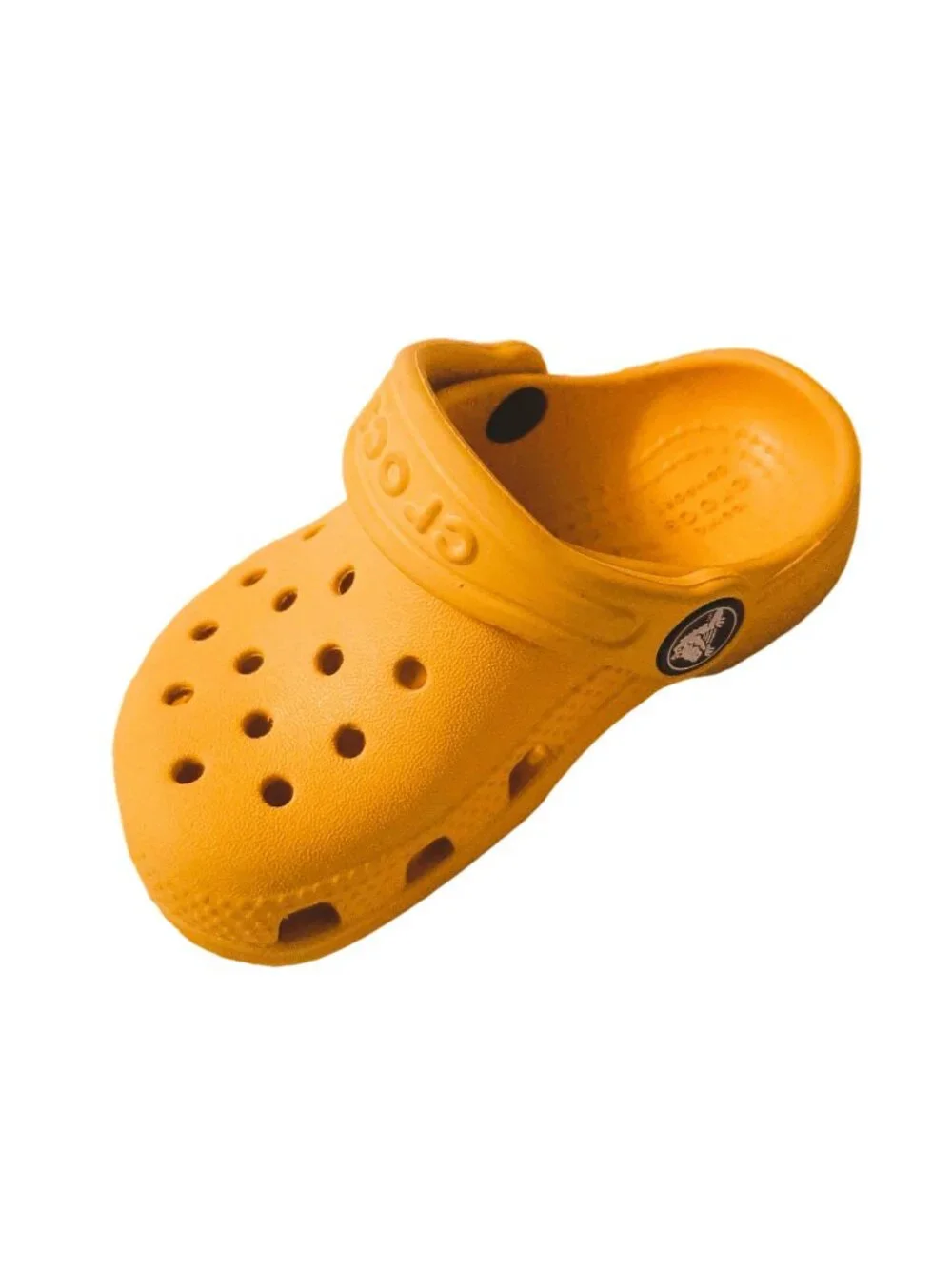 Toddler Yellow Crocs Classic Clogs- Size c6